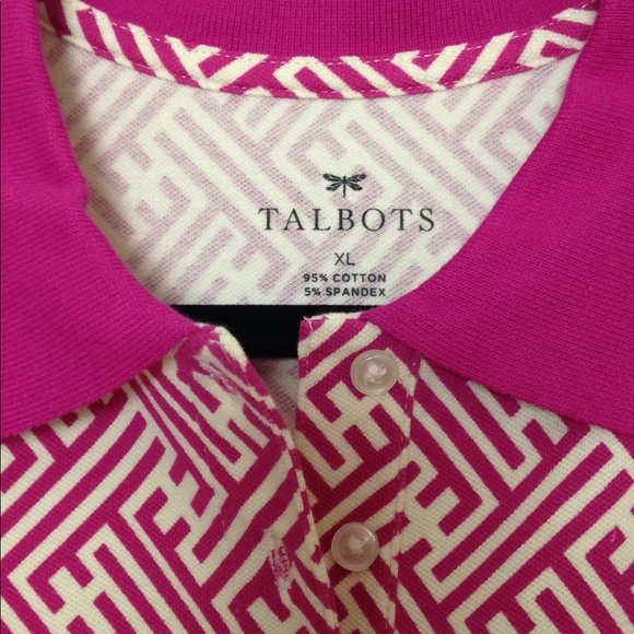 NWOT Talbots polo tee - Picture 3 of 3
